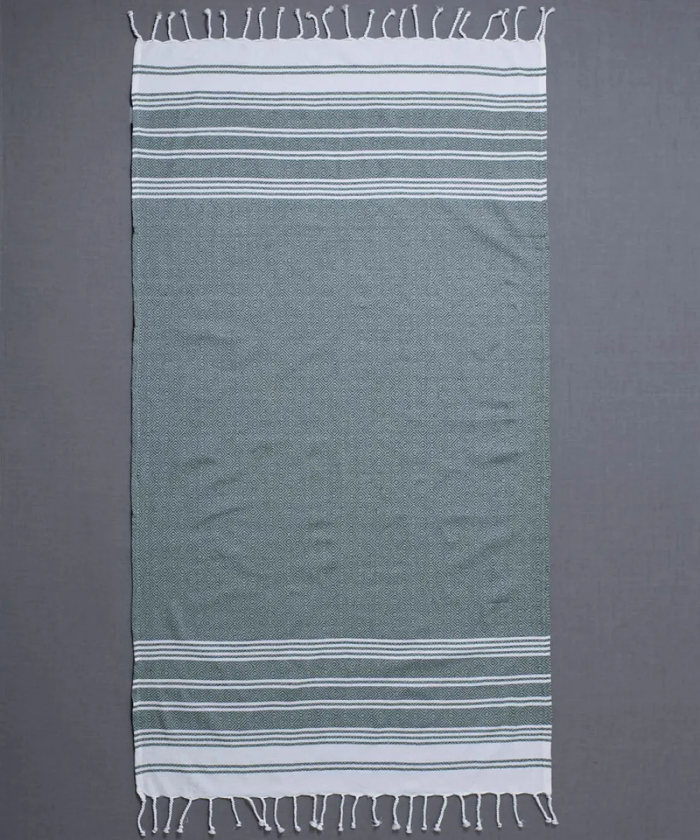 Pestemal sf1754 (90cm x 180cm) πράσινο