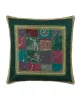 Μαξιλαροθήκη antic με φάσα (45cm x 45cm) πράσινο