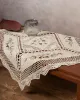 Τραπεζοκαρέ ροκοκό και πλεκτό (135cm x 135cm) 3509 Τραπεζοκαρέ ροκοκό και πλεκτό (135cm x 135cm) 3509