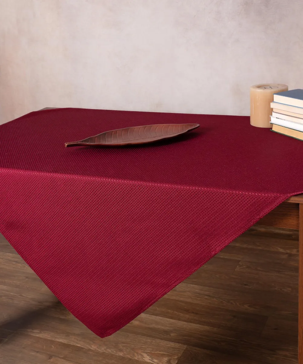 Τραπεζοκαρέ NELLY (135cm x 135cm) μπορντώ Τραπεζοκαρέ NELLY (135cm x 135cm) μπορντώ