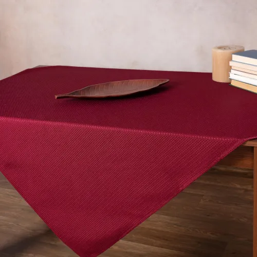 Τραπεζοκαρέ NELLY (135cm x 135cm) μπορντώ