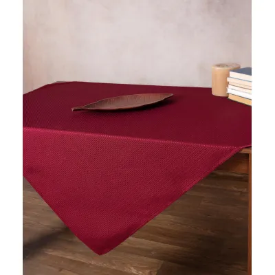 Τραπεζομάντηλο NELLY (175cm x 175cm) μπορντώ