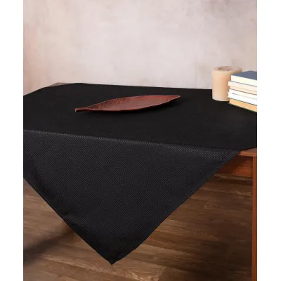 Τραπεζομάντηλο NELLY (175cm x 175cm) μαύρο