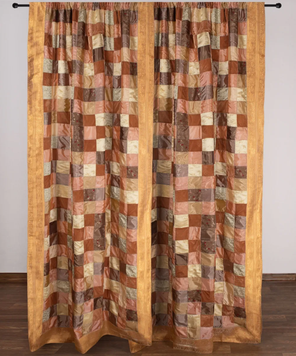 Κουρτίνα 6379 (150cm x 275cm) με τούνελ χρυσή Κουρτίνα 6379 (150cm x 275cm) με τούνελ χρυσή