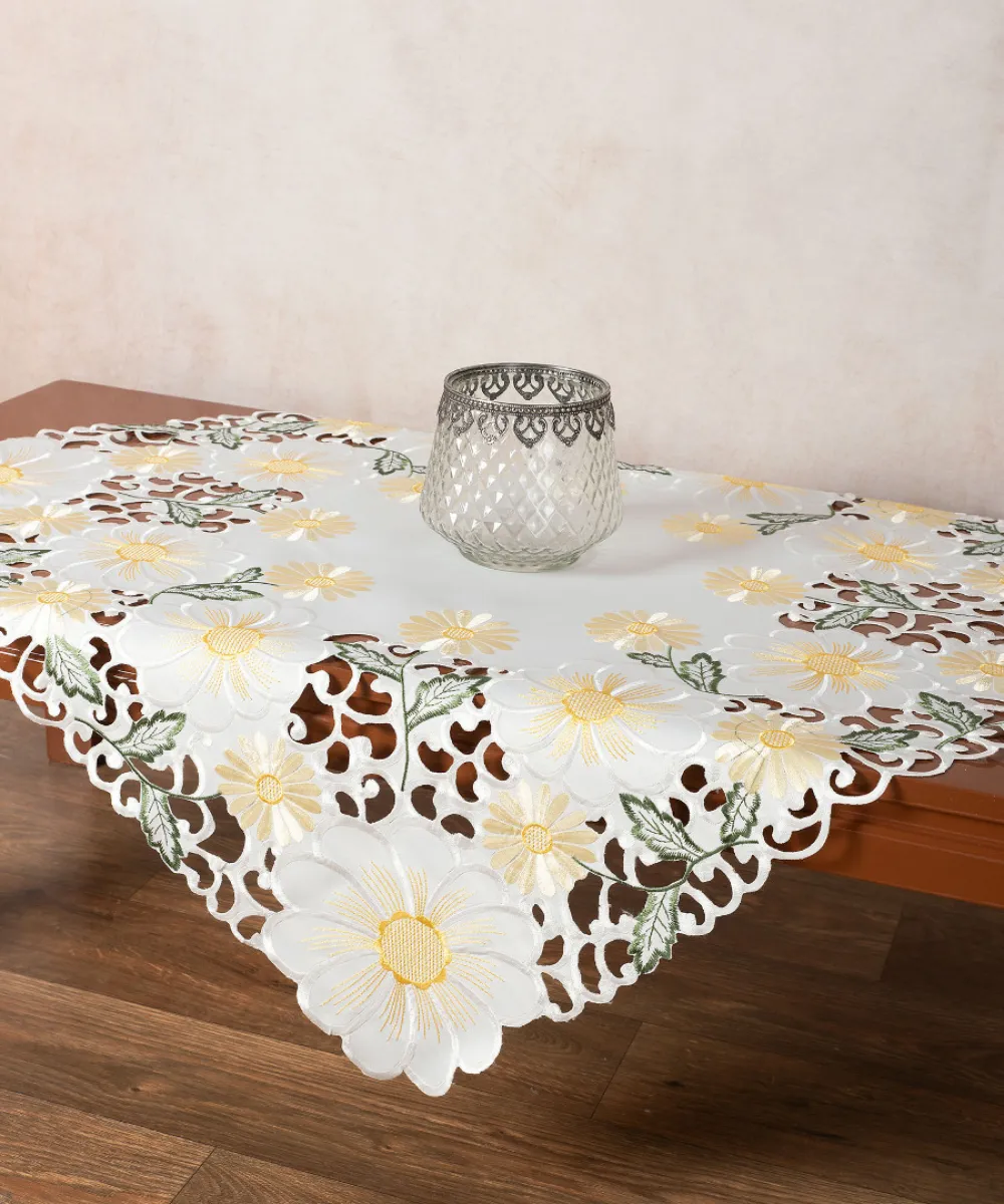 Σατέν κοφτό καρέ (60cm x 60cm) 291 κίτρινο Σατέν κοφτό καρέ (60cm x 60cm) 291 κίτρινο