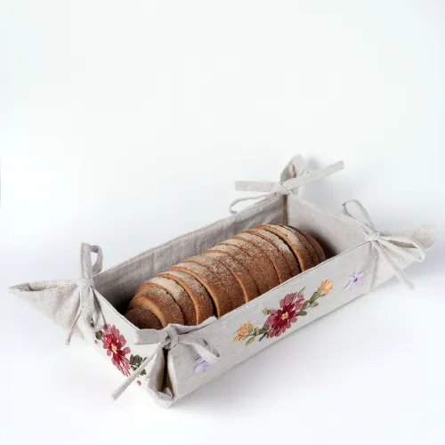 Ψωμιέρα rococo 4338 (14cm x 30cm) μπέζ