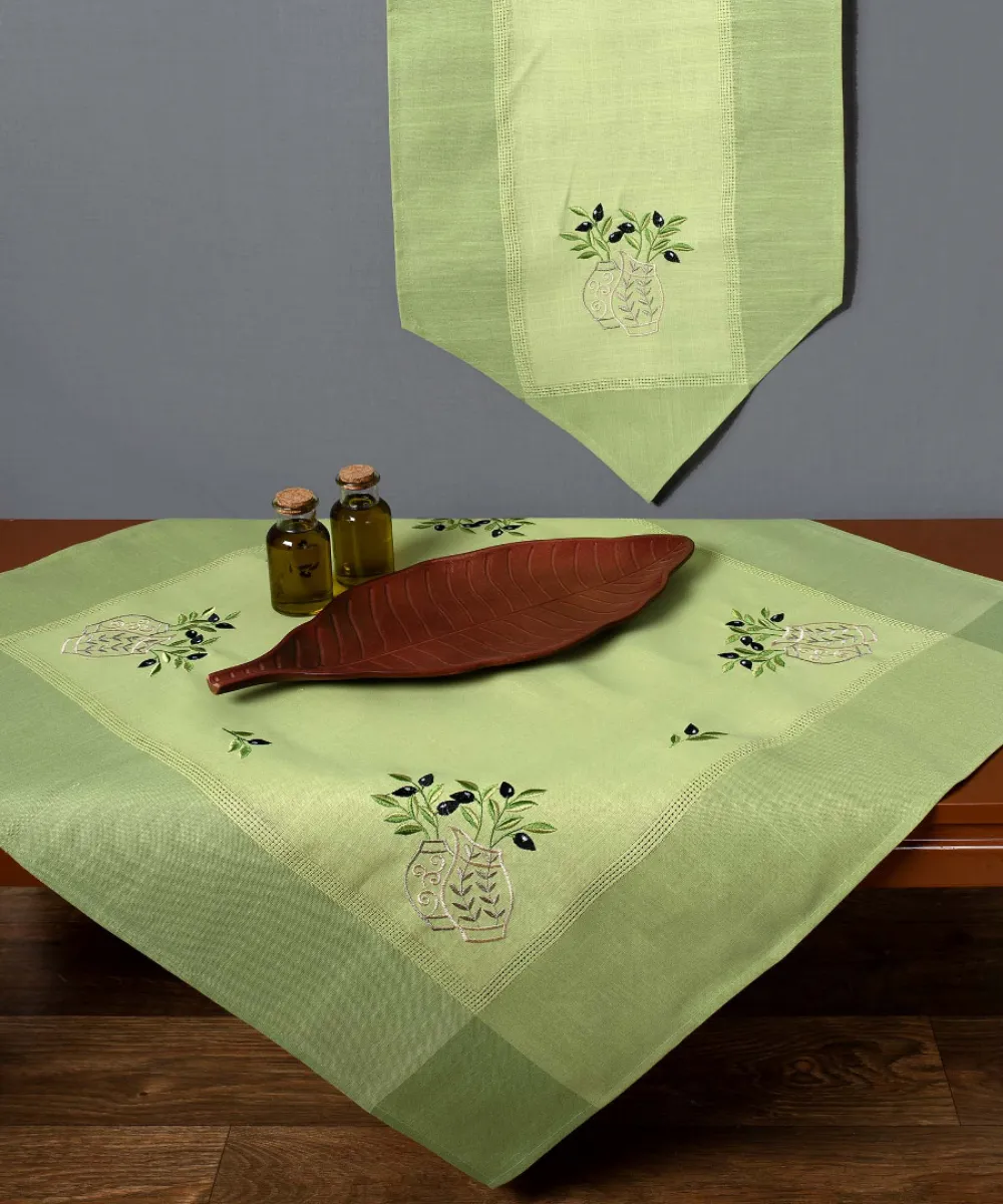 Τραβέρσα N1 (45cm x 180cm) πράσινη Τραβέρσα N1 (45cm x 180cm) πράσινη